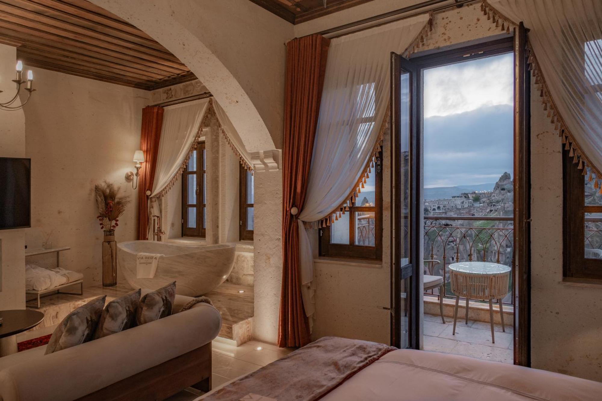 Via Regia Cappadocia Hotel Uchisar Exterior photo